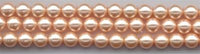 SP3-009 Pearl 3mm Swarovski - Peach Pearls (strand of 50)