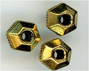 93-0423-26  -  Tierracast 5mm Faceted Spacer Antique Gold (pkg 20)