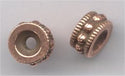 93-0426-18 Antique Copper 4mm Rococo Spacer (pkg 10)