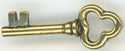 94-2270-26  Tierracast  Key Charm Antique Gold (pkg 1) Height: 22mm Width: 8.75mm Loop ID: 2mm