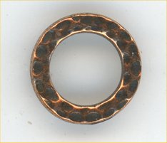 94-3085-18 Antique Copper Small Hammertone Ring (4)