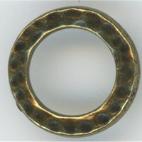 94-3086-27 Oxide Brass Medium Hammertone Ring (4)