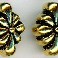 94-5573-26 -  Tierracast Joy Bead Antique Gold (pkg 4)