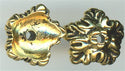 94-5579-26 - Tierracast <B>10 mm Oak Leaf Bead Cap - Antique Gold </B> (4)