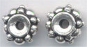 94-5580-12 Antique Silver 6.5mm Turkish Spacer Bead (pkg 5)