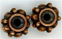 94-5580-18 - Tierracast Turkish Spacer Bead 6.5 mm Antique Copper (pkg 5)