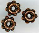 94-5582-18 -  Tierracast 5mm Beaded Bead Antique Copper (pkg 10)
