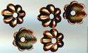 94-5598-18 - Tierracast <B>5mm Petal Bead Cap - Antique Copper </B> (10)