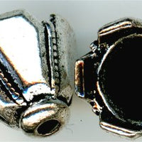 94-5604-12 - Tierracast <B>Faceted Cone - Antique Silver </B> (2)