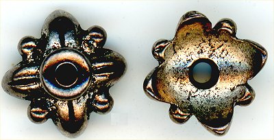 Tierracast Celtic Bead Cap 8mm Medium Size Antique Silver Beadcaps for Jewelry  Making Celtic Knotwork Silver Bead Caps 