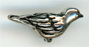 94-5617-12 -  Tierracast Poloma Bird Bead Antique Silver (pkg 1)