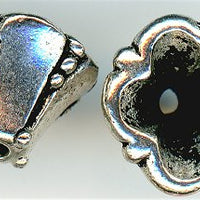 94-5665-12 - Tierracast <B>Medium Bellflower - Antique Silver </B> (2)