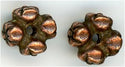 94-5675-18 -  Tierracast 4-Flower Rondelle 5mm (pkg 10)