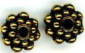 94-5678-26 -  Tierracast Panten Bead Antique Gold (pkg 5)