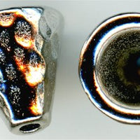 94-5684-61 - Tierracast <B>Hammertone Cone - Bright Silver </B> (2)