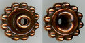 94-5693-18 - Tierracast 8mm Bead Aligner Antique Copper (pkg 10)