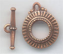 94-6021-18 Antique Copper Sunburst Toggle