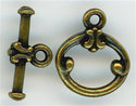 94-6045-27 Classic Toggle Brass Height: 15mm Width: 12.5mm