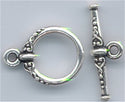 94-6070-12 Antique Silver 19.5mm Heirloom Toggle