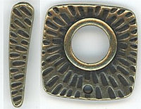 94-6130-27 Tierracast  Antique Brass Rhodium Radiant Toggle