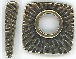 94-6130-27 Tierracast  Antique Brass Rhodium Radiant Toggle