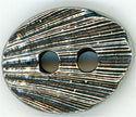 94-6560-40 Tierracast Sea Shell Button Paladium 17x14mm