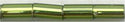 bgl1-0026 3mm Bugle - Silver Lined Olive (3 inch tube)