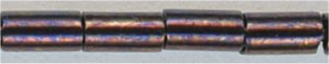 bgl1-0460 3mm Bugle - Metallic Dark Raspberry (3 inch tube)
