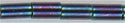 bgl1-0505-t 3mm Bugle - Metallic Navy Purple Iris (3 inch tube)