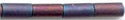bgl1-2005 3mm Bugle - Matte Metallic Dark Raspberry Iris (3 inch tube)