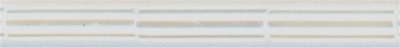 bgl2-0258 6mm Bugle - White Pearl Cream (3 inch tube)