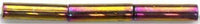 bgl2-0462 6mm Bugle - Metallic Gold Iris (3 inch tube)