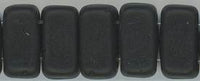 br-010 - Matte Jet 3x6mm Czech Brick (50)