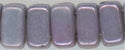 br-301 - Opaque Amethyst Luster 3x6mm Czech Brick (50)