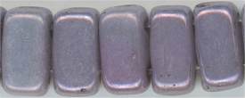 br-301 - Opaque Amethyst Luster 3x6mm Czech Brick (50)