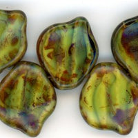 c1215-001 Picasso 12x15 Wavy Glass Leaves