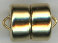 clp-0102 Mag-Lock Magnetic Clasp Gold Plated 7.5X12.5MM