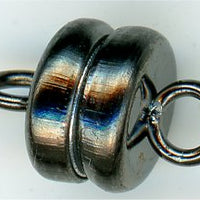 clp-0403 6mm Magnetic Clasp Black Plated