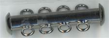 clp-4lb 4 Loop Black Tube Clasp