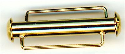 clp-sl1 26mm Slide Bar Clasp Gold