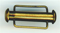clp-sl6 21mm Slide Bar Clasp Antique Bronze