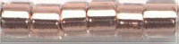DB-0037  Copper Lined Crystal   11° Delica (04gm Tube)