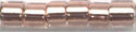 DB-0037  Copper Lined Crystal   11° Delica (04gm Tube)