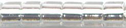 DB-0041  Silver Lined Crystal   11° Delica (04gm Tube)