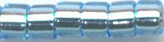 DB-0044  Silver Lined Light Sapphire   11° Delica (04gm Tube)