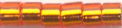 DB-0045  Silver Lined Orange   11° Delica (04gm Tube)
