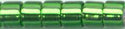 DB-0046  Silver Lined Light Green   11° Delica (04gm Tube)