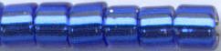 DB-0047  Silver Lined Sapphire   11° Delica (04gm Tube)