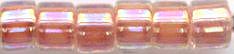 DB-0054  Lined Peach AB   11° Delica (04gm Tube)