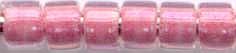 DB-0070  Lined Rose Pink AB   11° Delica (04gm Tube)